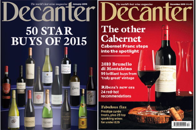 Stocking fillers, Decanter subscriptions