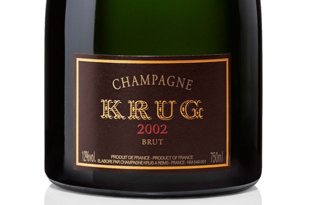 Krug 2002 label