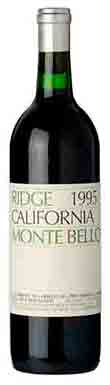 Ridge Vineyards Monte Bello 1995