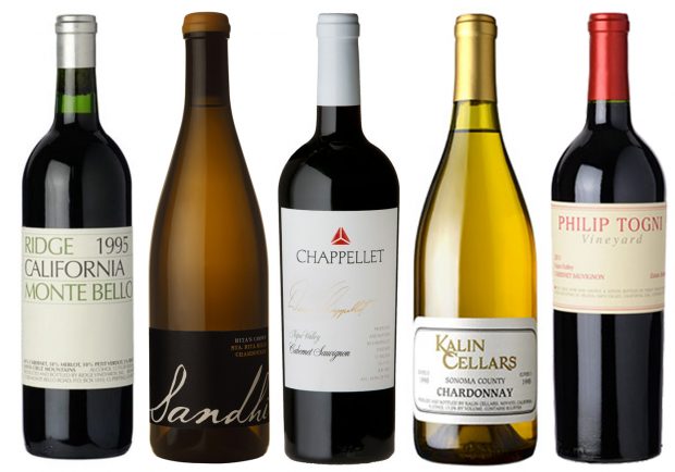 top 10 American fine wines