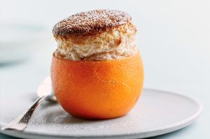 Blood Orange Soufflé