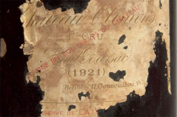 Climens 1921, Pierre Bergé, wine auction