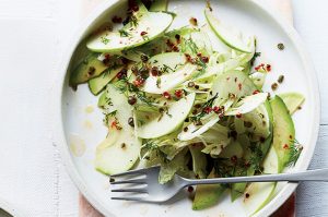 Fennel, Apple and Avocado Crudo