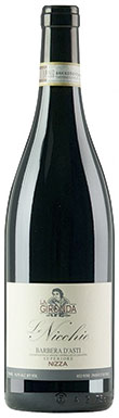 La Gironda, Le Nicchie,
Barbera d’Asti Superiore Nizza 2012
