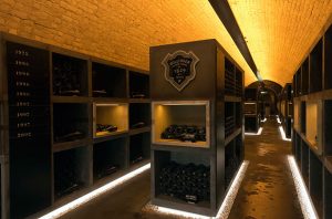 bollinger cellar, champagne library