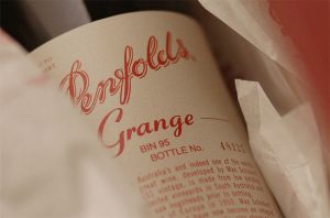 Penfolds grange, decanter