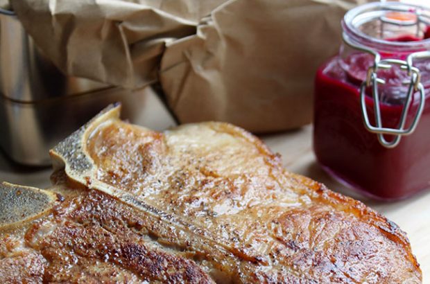 Veal steak by Michel Roux Jr.