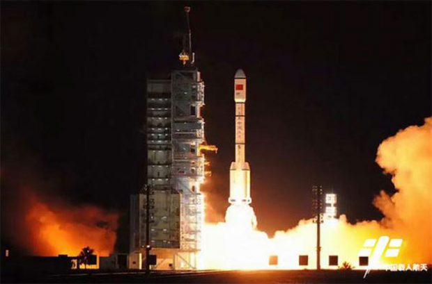China wine in space, tiangong-2