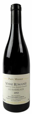 Domaine Misset-Cheron, Les Barreaux, Vosne Romanée 2013