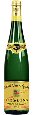 Famille Hugel, Riesling Grossi Laüe, Alsace, France 2010