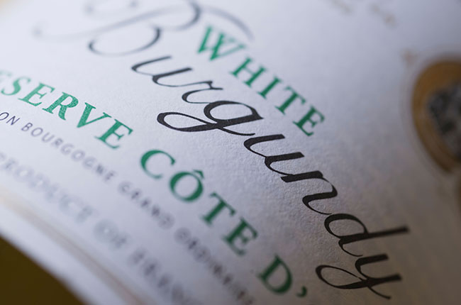 white wine for christmas, burgundy
