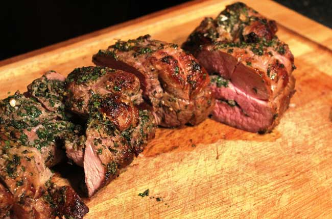 Wine with lamb at Christmas