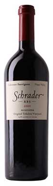 Schrader Cellars, Beckstoffer Original To Kalon Vineyard 2001