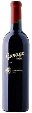 Garage Wine Co, Cabernet Franc Lot #52 2013