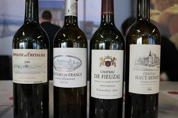 pessac Leognan reds 2016