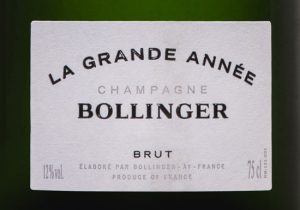 Bollinger Grande-Année 2007 Launch