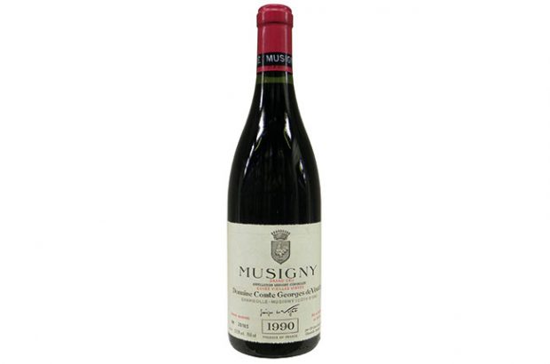 Comte de Vogüé Musigny 1990