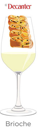 brioche in wine