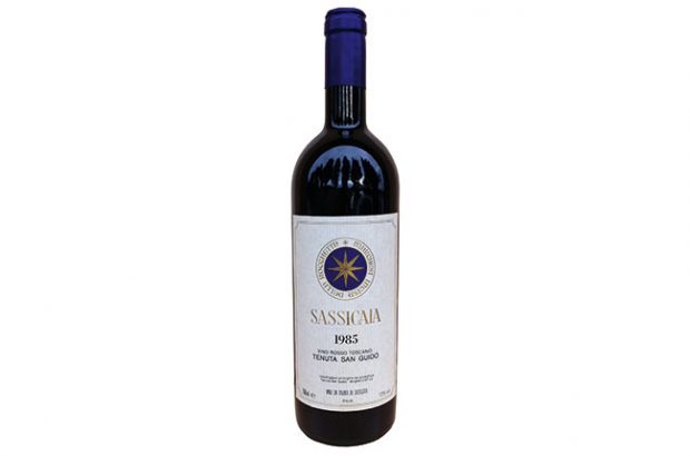 Tentua San Guido, Sassicaia 1985