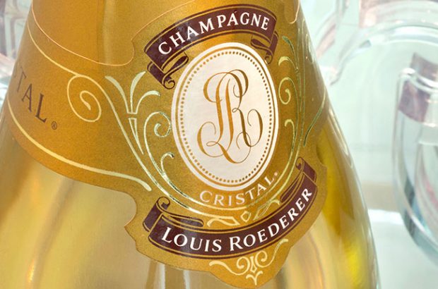 cristal champagne