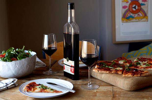 plastic wine bottles