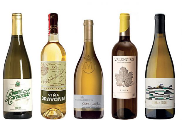 white rioja wines