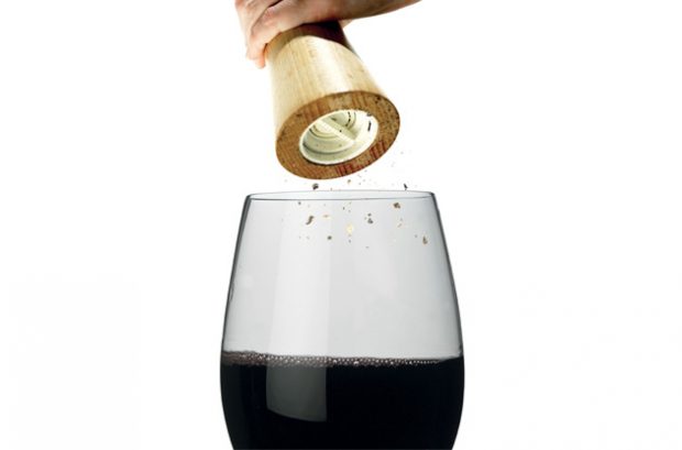 Rotundone pepper in wine