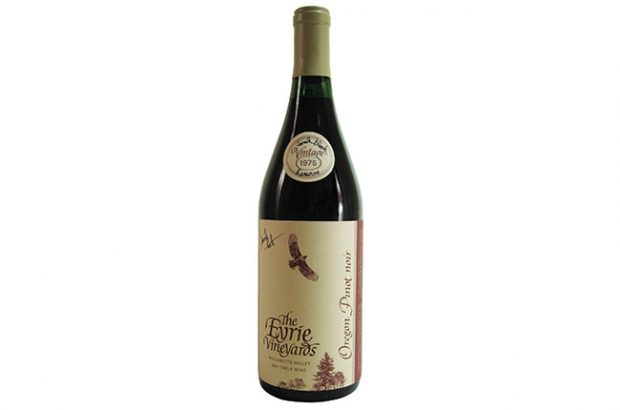 Eyrie Vineyards, South Block Reserve Pinot Noir 1975