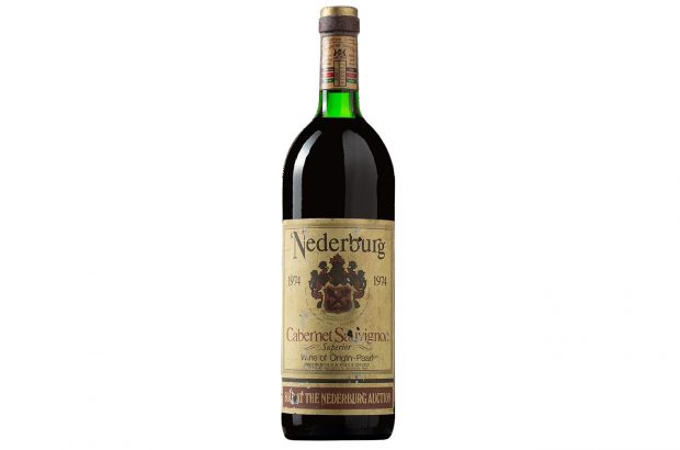 Nederburg Cabernet Sauvignon 1974