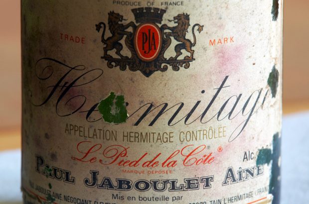 100-point Hermitage wine