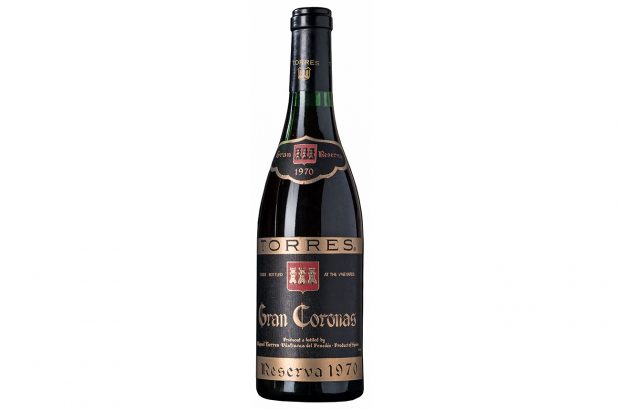 Torres, Gran Coronas Reserva Cabernet Sauvignon 1970