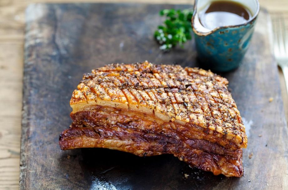wine with pork
