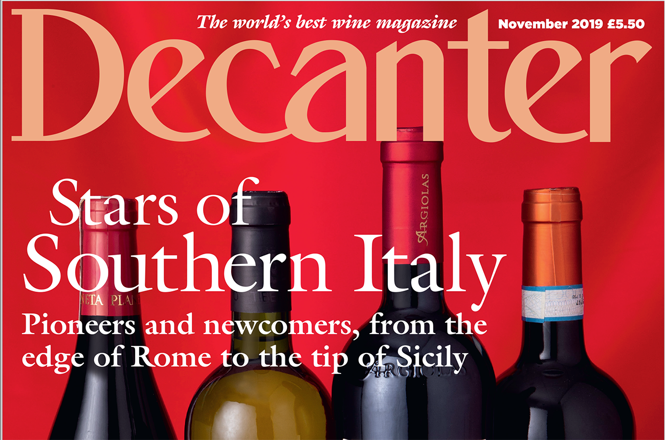 Decanter November 2019 issue Decanter