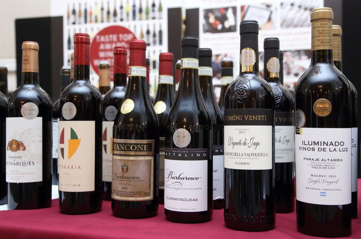 DWWA winner's table at the Decanter Fine Wine Encounter Decanter