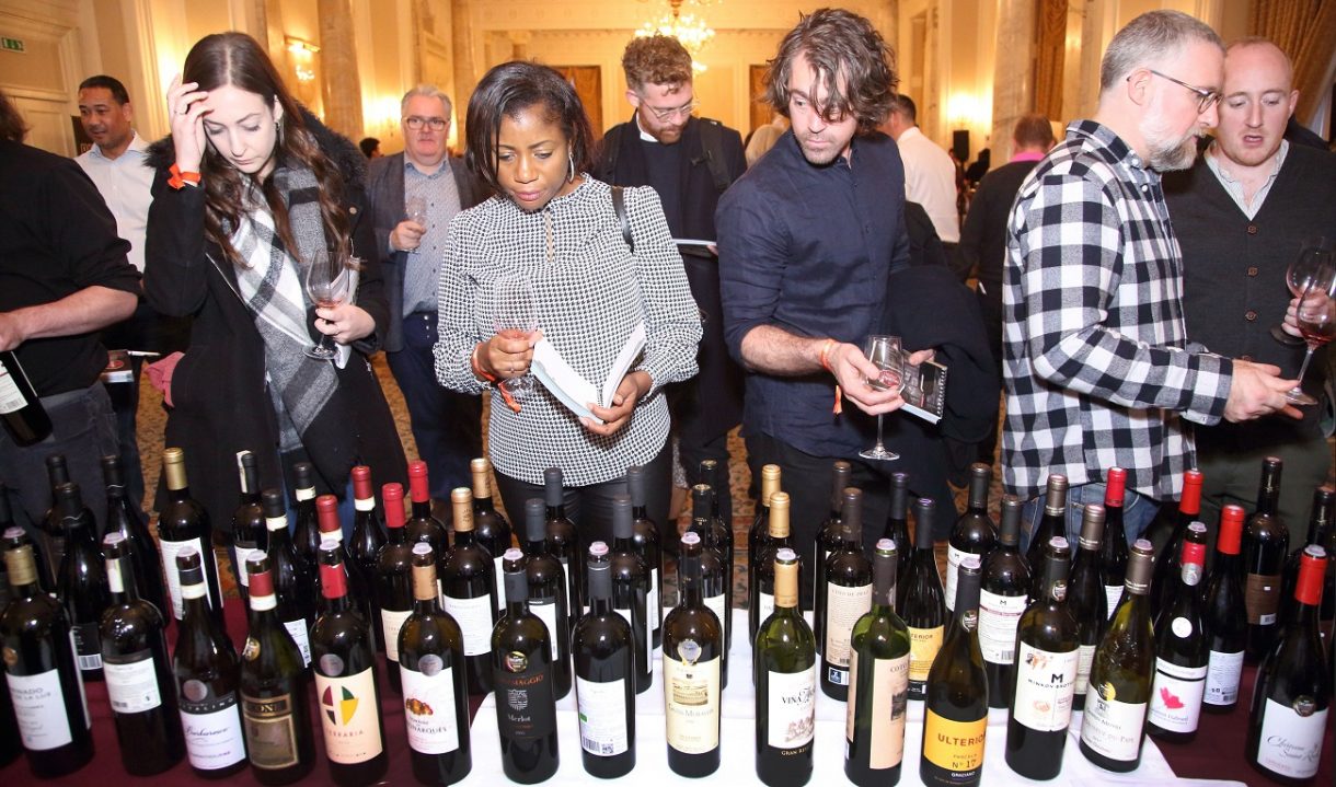 DWWA winner's table at the Decanter Fine Wine Encounter Decanter