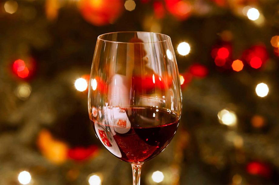 Red wine for Christmas