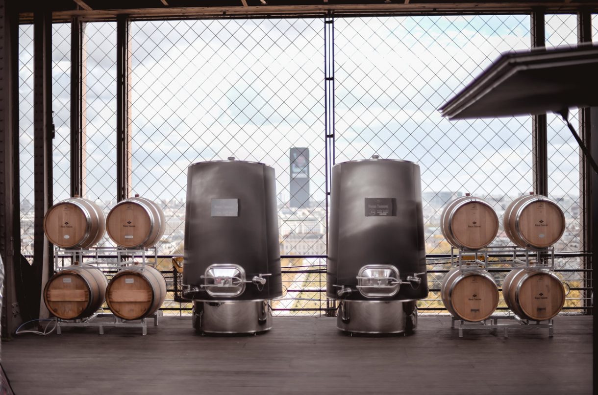 Inside the Eiffel Tower winery overlooking Paris Decanter