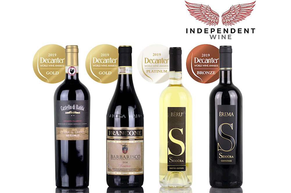 Independent Wine DWWA wines