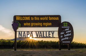 Napa Valley wine sale