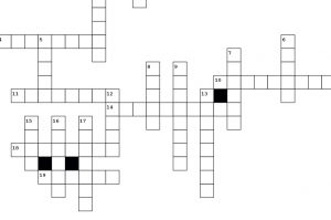 Wine Crossword