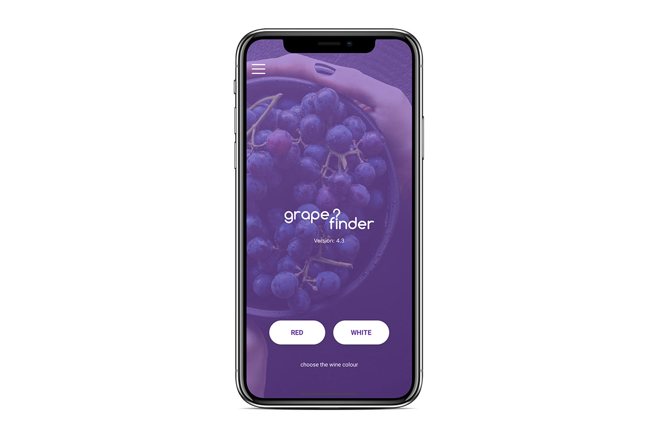 grape?finder homepage