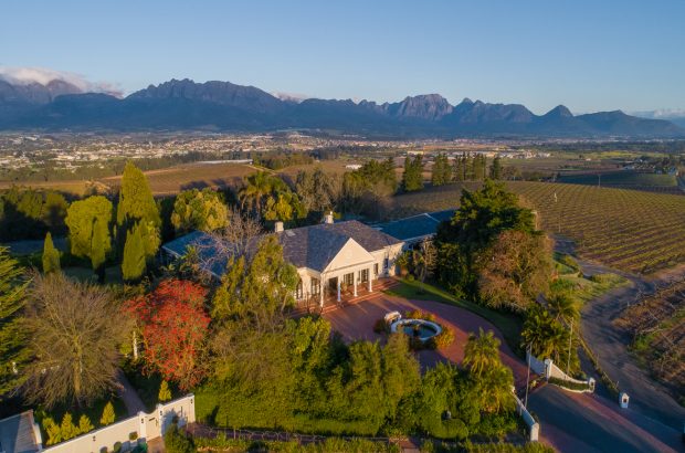 Bakenhof main, Paarl vineyards