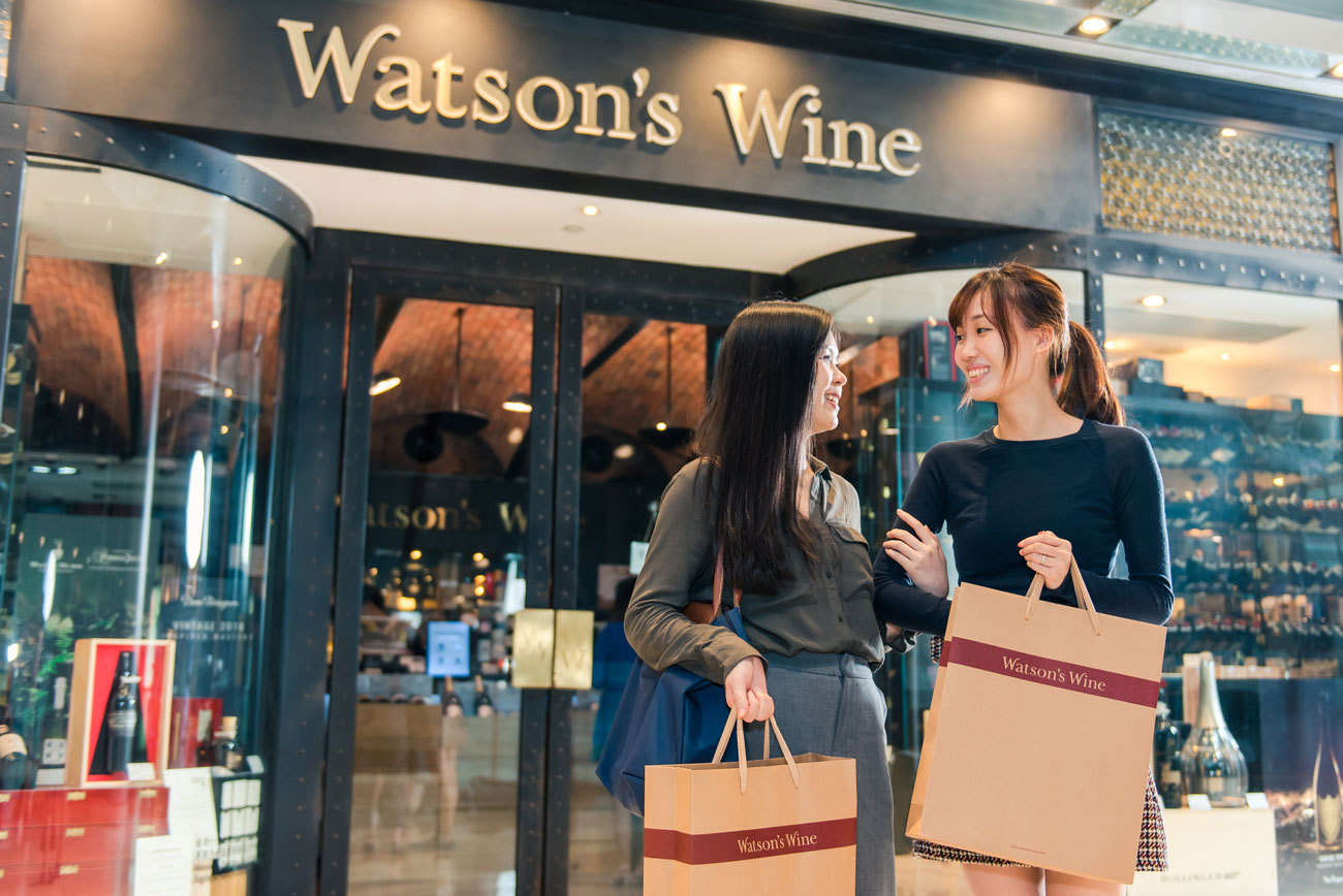 Hong Kong's largest specialist wine retailer Watson's Wine promotes