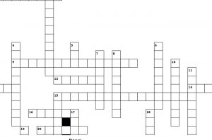 Rhône wine crossword