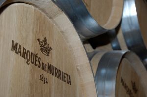Marques de Murietta Rioja barrels; Rioja vintages drink now