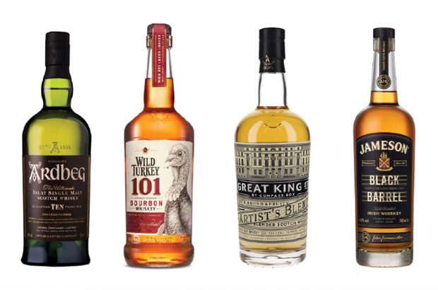 Whisky Ardbeg Wild Turkey Compass Box Jameson