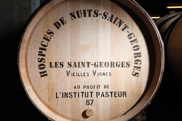 The 'charity pièce' for the Hospices de Nuits auction in 2021