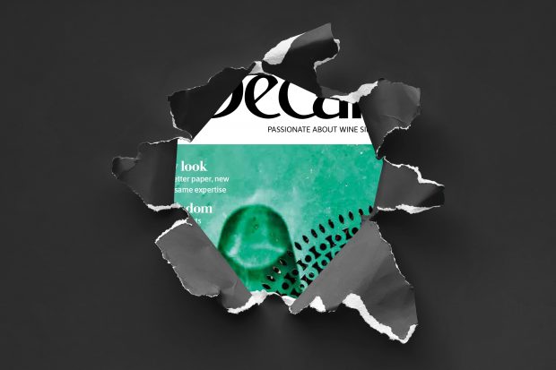 A small preview of the new-look Decanter magazine