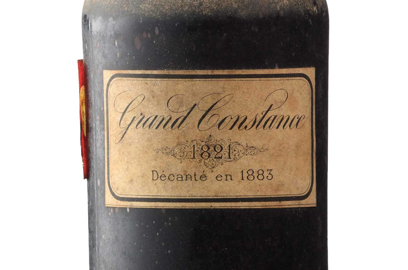 Rare wine 'destined' for Napoleon, Grand Constance 1821, fetches £21k 