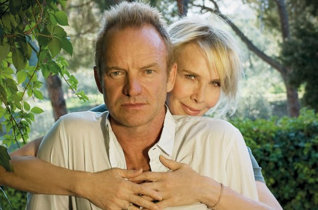 Sting and Trudie